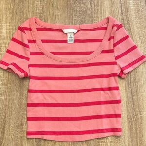 Pink H&M size small pre loved shirt